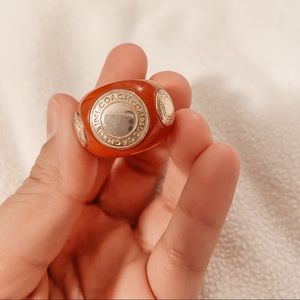 Coach - Orange Logo Ring